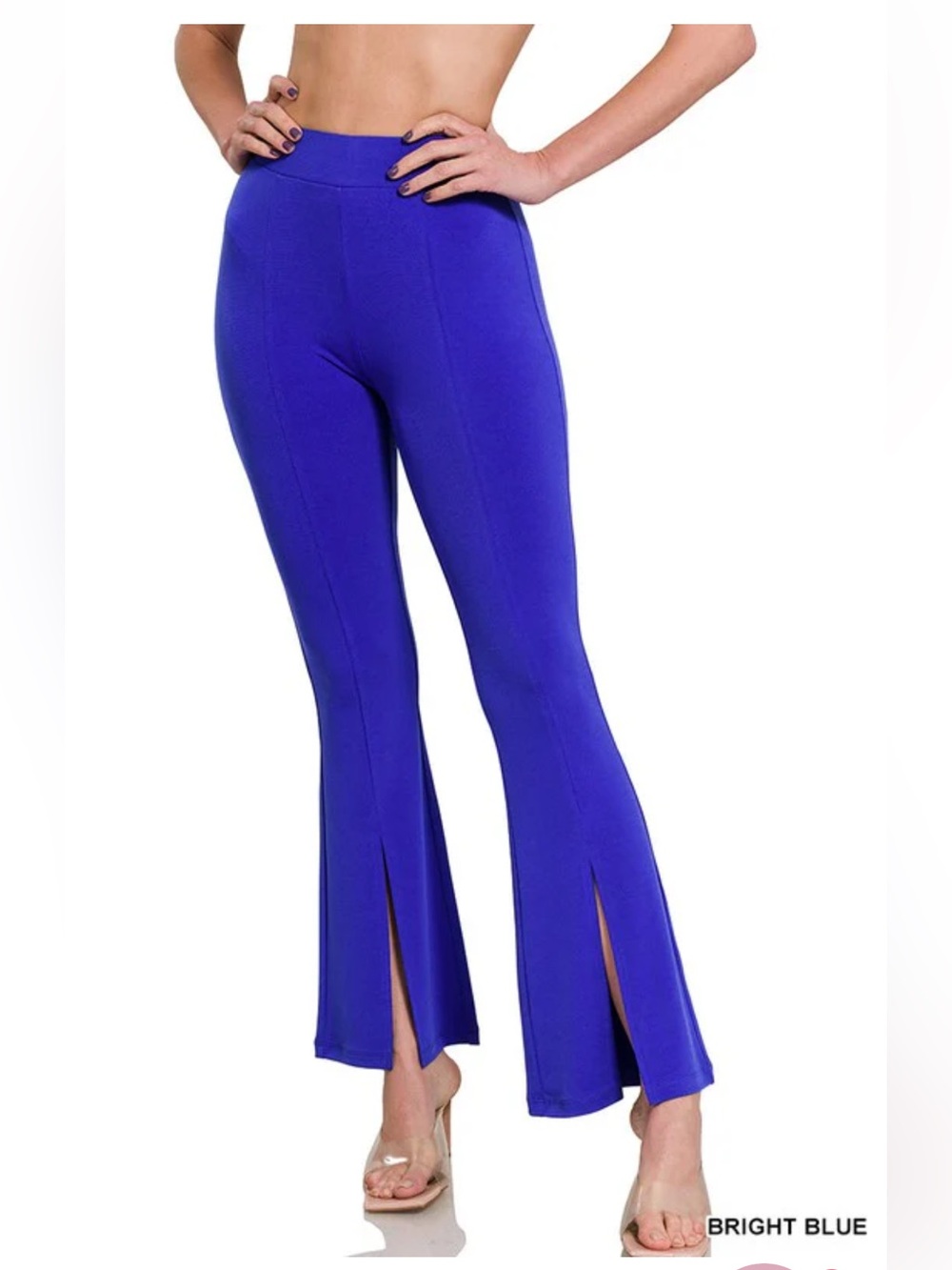 Zenana Outfitters Royal Blue Wide Leg Pants